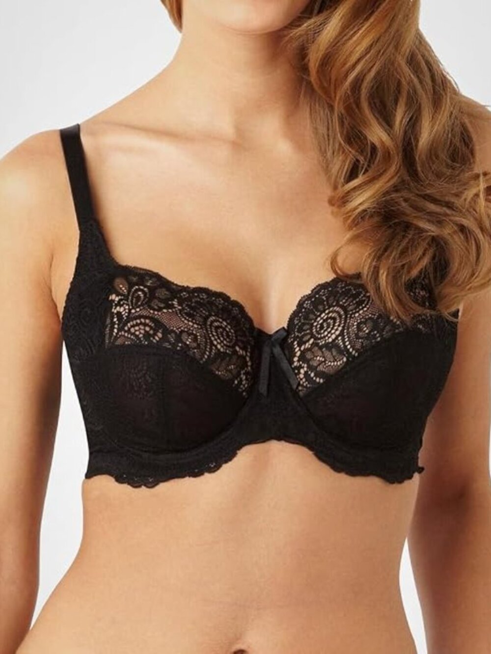 Panache ✨ Andorra Wired Full Cup Bra (5671) Black 32DD